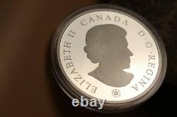 5oz 2008 Monnaie Royale Canadienne Mrc 100e Anniversaire Pièce D'argent Fine! Recherche Rare