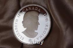 5oz 2008 Rcm Monnaie Royale Canadienne 100e Anniversaire 1908 2008 Pièce D'argent Fin