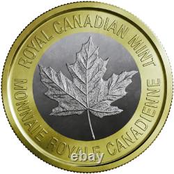 6 Tôles D'essai De Sécurité Set 2018 Royal Canadian Mint R&d Metal Moose Caribou Leaf