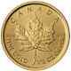 Canada 1/10 Oz. 9999 Fine Gold Maple Leaf Coin Gem Année Aléatoire Non Circulée