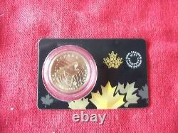 Canada 200 $ Dollars D'or 2014(. 99999) 31.15g En Certificat Rare Wolf Maple Coin