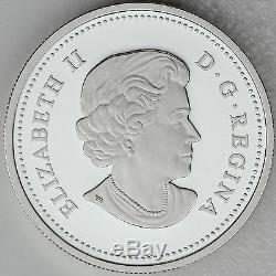 Canada 2012 15 $ Maple De Bonne Fortune 1 Oz Argent Pur Hologram Proof Coin