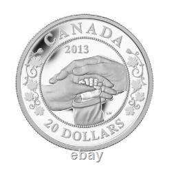 Canada 2013 20 $ Naissance du royal enfant 1 oz Argent CHACUN Ensemble de 3 pièces avec BOÎTE