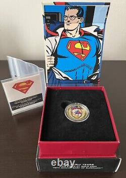 Canada 2013 Monnaie royale canadienne Pièce d'or de 75 $ Superman Les premières années