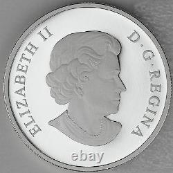 Canada 2014 20 $ Wolverine Untamed Canada #3 99,99 % Pure Silver Proof Coin