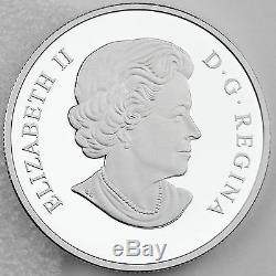 Canada 2015 15 $ Maple De Prospérité 1 Oz 99,99% Argent Pur Hologram Proof Coin