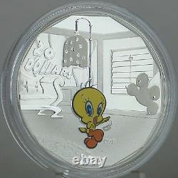 Canada 2015 20 $ Tweety Bird Looney Tunes 1 Oz. 99,99% Pure Silver Color Proof