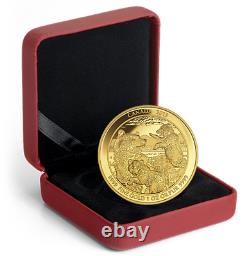 Canada 2015 200 $ Grizzly Bear Le Clan 1 Oz Pure Gold Coin Monnaie Royale Canadienne