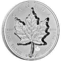 Canada 2021 20$ Super Incuse Feuille d'érable 1 oz Pièce d'argent de la Monnaie royale canadienne