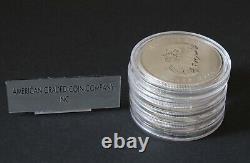 Canadian 2014,9999 $ 5 Silver Maple Leaf Bu Coins Lot De 5 1 Oz