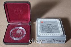 Dollar d'argent de la Monnaie royale canadienne 1993 Coupe Stanley 1893-1993