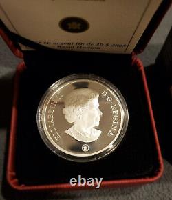 Édition limitée rare de 2008: Pièce de 1 oz en argent fin de 20 $ Royal Hudson CP Train