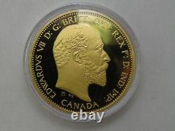 En Hommage À 1908 Avec Une Pièce Souveraine En Argent De La Monnaie Royale Canadienne De 20 $