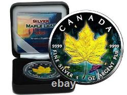 Forêt Mystique Feuille D'érable 1 Oz Silver Coin Canada 2021