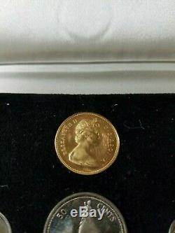 La Monnaie Royale Canadienne 1867-1967 Du Centenaire D'or Set Coin