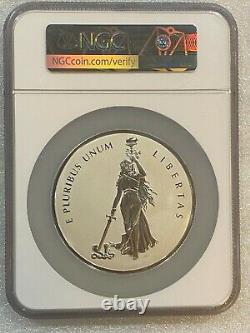 Médaille Officielle De La Monnaie 10 Oz 2019 Canada Paix & Liberty Pf 70 Rp Taylor/mercanti
