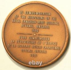 Médaille de la Monnaie royale canadienne du Canada de 1986 #3025q