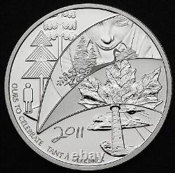 Médaille de la Monnaie royale canadienne pour les employés en argent 2011 #21564