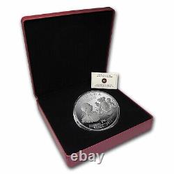 Médaille de paix George III en argent kilo de qualité A1, Canada 2012, Guerre de 1812