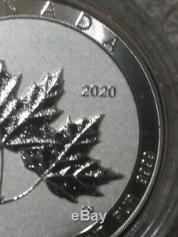 Nouvelles 2020 Maples Canada Twin 2 Navires Oz D'argent Bu Gratuit Capsule