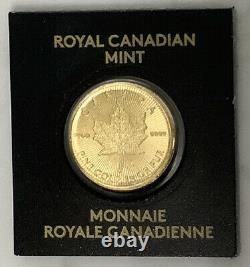 Or 2020 1 Gramme Maplegram 50 Cent Coin 9999 Gold Bullion - Monnaie Royale Canadienne