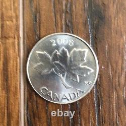 Pièce/Médaille d'essai de la Monnaie Royale Canadienne RCM de 2006, 7,4 grammes, 27mm, rare Feuille d'érable