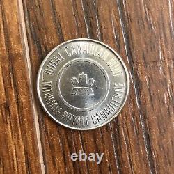 Pièce/Médaille d'essai de la Monnaie Royale Canadienne RCM de 2006, 7,4 grammes, 27mm, rare Feuille d'érable
