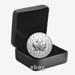 Pièce d'argent 1 oz à feuille d'érable canadienne UHR 2024 'Forêt Pulsante'