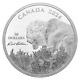 Pièce D'argent De 2 Oz 2024 Robert Bateman Weather Watch Bison De La Monnaie Royale Canadienne