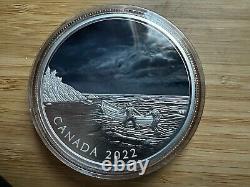 Pièce d'argent pure de la Monnaie royale canadienne 'Navire fantôme canadien de 50 $ en 2022'