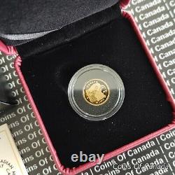 Pièce d'or fin Canada 50 cents 2014 Osprey 1/25 oz Or #piècesducanada