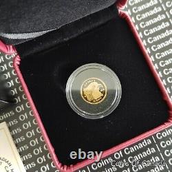 Pièce d'or fin Canada 50 cents 2014 Osprey 1/25 oz Or #piècesducanada