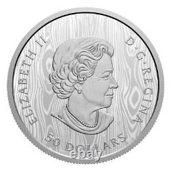 Pièce de monnaie canadienne 2021, pièce en argent pur, 50 dollars, Cougar, Énorme réduction