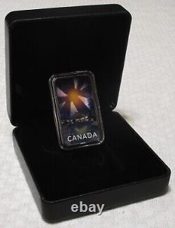 Pièce de monnaie en argent de 1oz de l'incident UFO de Montréal 2021 - Phénomènes inexpliqués du Canada - GITD