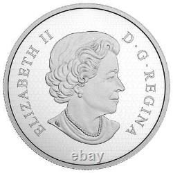 Pièce de monnaie en argent pur de 100 $ de 2017 représentant une sculpture d'animaux majestueux du Canada : l'élan.