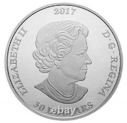 Pièce de monnaie en argent pur de 2 onces 2017 Porte vers le jardin enchanté Monnaie royale canadienne