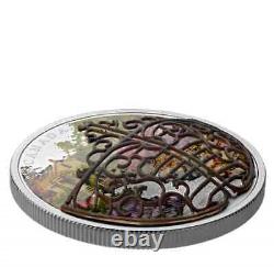 Pièce de monnaie en argent pur de 2 onces 2017 Porte vers le jardin enchanté Monnaie royale canadienne