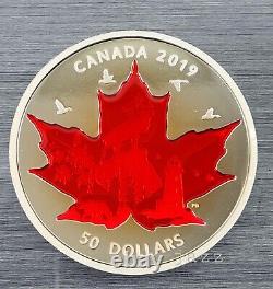 Pièce de monnaie en argent pur de 5 onces célébrant les icônes classiques du Canada Faible tirage de 1200 RCM