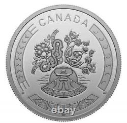 Pièce en argent pur de 1 once, 9999, de 20 $ CANADA, Journée nationale des peuples autochtones 2023
