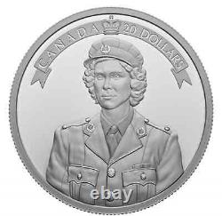Pièces d'argent 3x1oz. 9999 en hommage extraordinaire à la Reine Elizabeth II du CANADA 2022