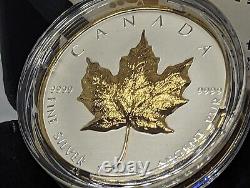 Pièces d'argent pur 1 once Maple Leaf à relief ultra-élevé pour 2022 et 2023 au Canada.