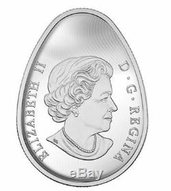 Rare 2016 Pysanka $ 20 Oeuf D'argent Coin Canada