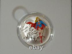 Royal Canadian Mint Supergirl Unity Silver Coin Brand New Free Usps Livraison