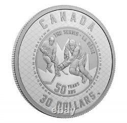 Série sommet du 50e anniversaire du Canada 2022 - Pièce en argent pur de 2 onces de 30 $