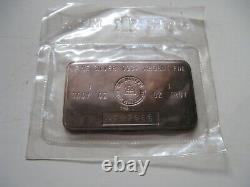 Vintage 1 Oz Silver Bar Royal Canadian Mint (rcm) Mint Sealed Serial C