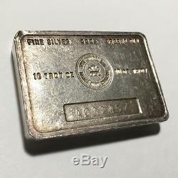 Vintage Rcm Monnaie Royale Canadienne 10 Oz 999 Silver Bar Scarce